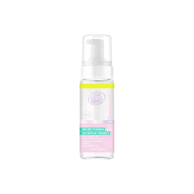 FaceBoom BOOMBASTIC LAB Soothing Micro Foam Face Wash 150 ml