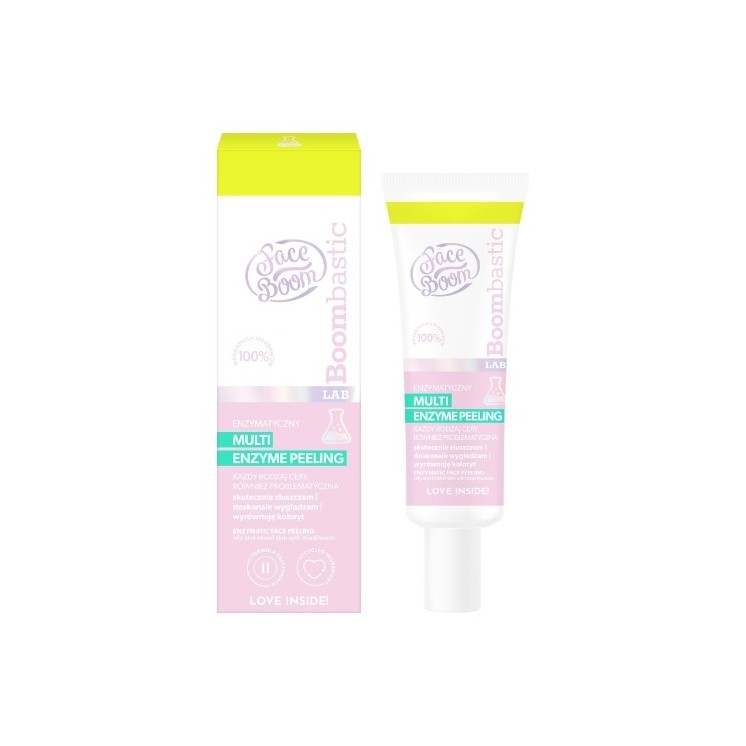 FaceBoom BOOMBASTIC LAB Multi enzyme peeling enzymatyczny 40 ml