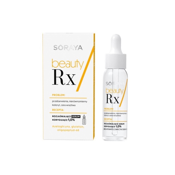 Soraya Beauty RX Rozjaśniające serum do twarzy korygujące 30 ml