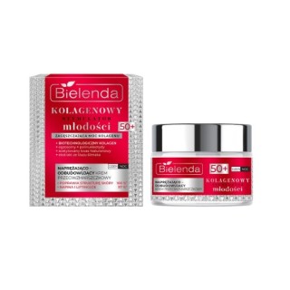 Bielenda Collagen Youth Stimulator Firming and rebuilding anti-wrinkle cream 50+ 50 ml Bielenda Collagen Youth Stimulator Firming and rebuilding anti-wrinkle cream 50+ 50 ml