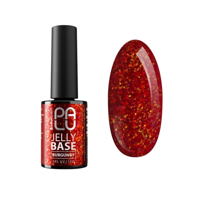 Palu Baza Hybrydowa Jelly Base Burgundy 