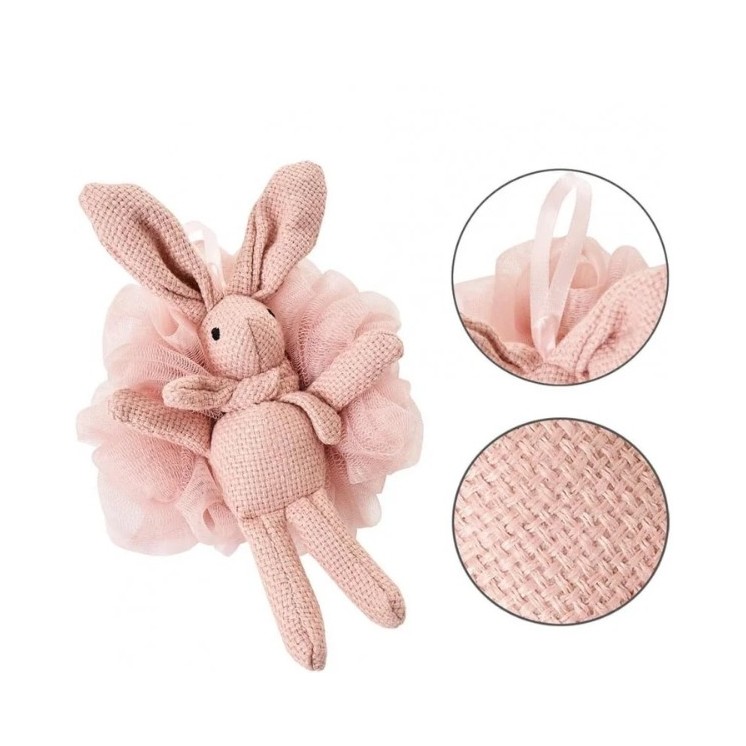 ECARLA Gąbka do Mycia XL – Bunny to doskonałe połączenie funkcjonalności i uroczego designu – sprawi, że każda kąpiel stanie się