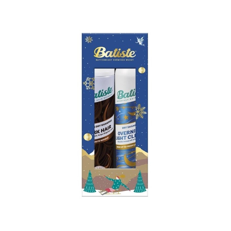 Batiste Zestaw Świąteczny to doskonały prezent dla każdej osoby, która ceni sobie wygodę, pielęgnację i piękne, świeże włosy każ