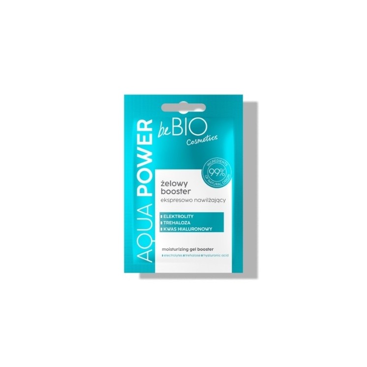 BeBio QUA POWER Żelowy booster nawilżający 10 ml