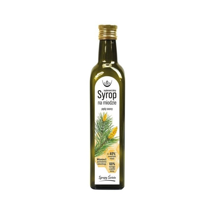 Syrop na miodzie Pędy Sosny 250 ml
