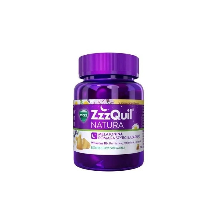 Zzzquil Natura зі смаком mango і banana 30 шт