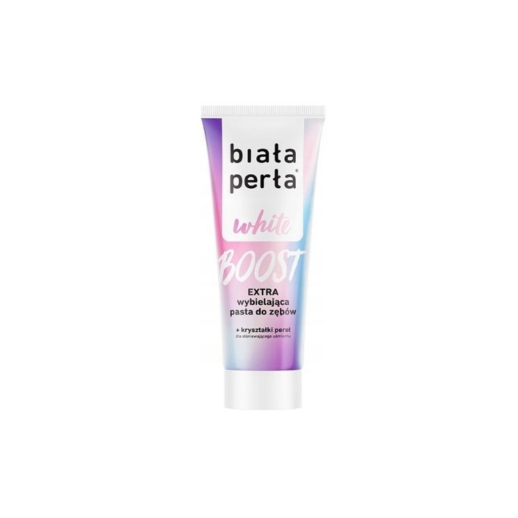 Biała Perła White Boost Pasta do zębów Extra Wybielająca 75 ml