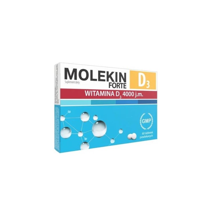 Molekin D3 Forte 60 tabletek