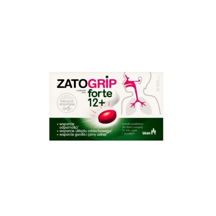 Zatogrip Forte 15 tabletek