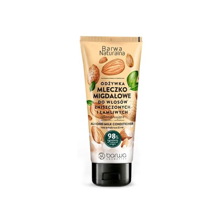 Barwa Odżywka Mleczko Migdałowe rekonstruująca Barwa Naturalna 200 ml