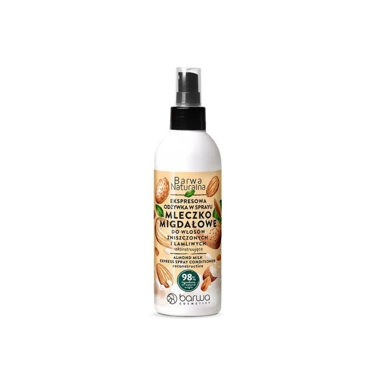 Barwa Odżywka Mleczko Migdałowe w sprayu Barwa Naturalna 200 ml