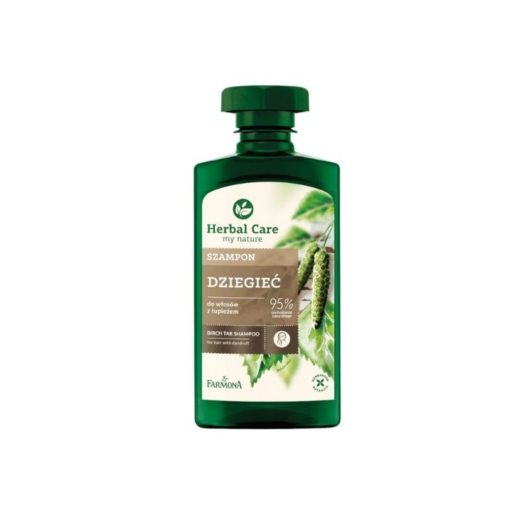 Farmona Herbal Care Szampon do włosów Dziegieć 330 ml