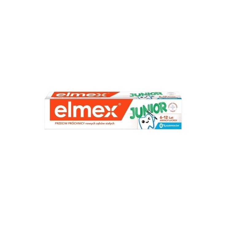 Elmex Pasta do zębów dla dzieci powyzej 6 roku 75 ml