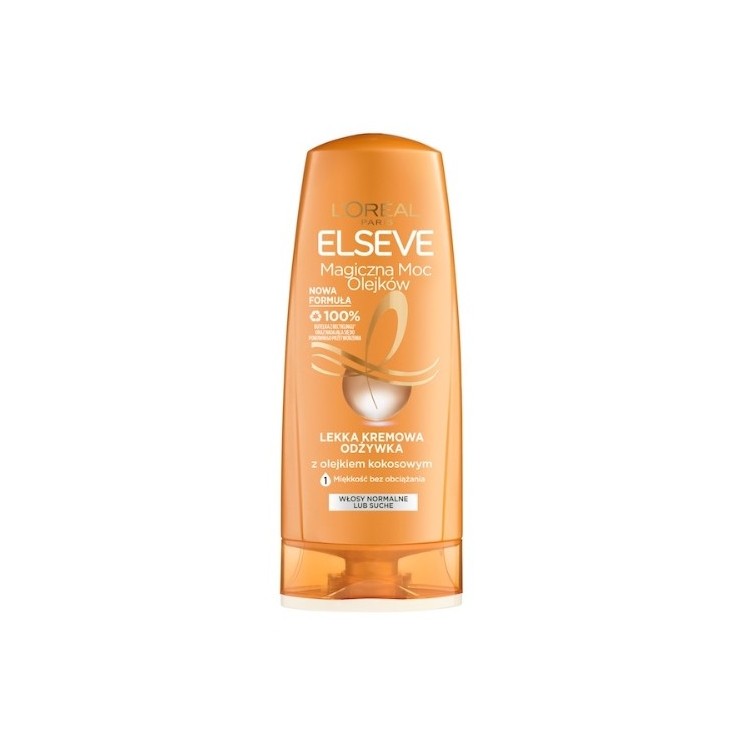 L'oreal Elseve Magiczna Moc Olejków odżywka do włosów lekka kremowa  200 ml