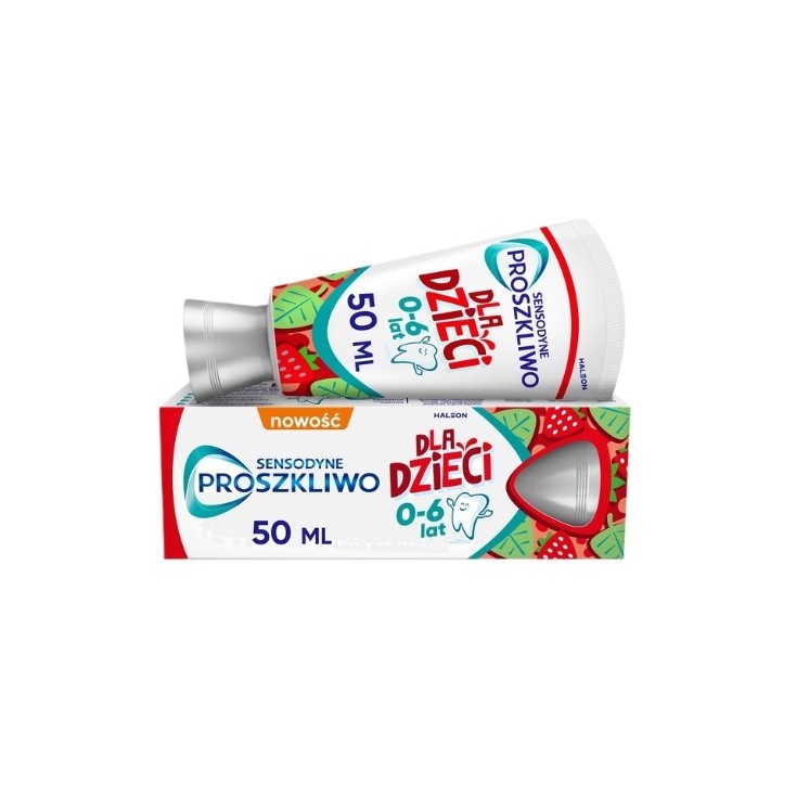 Sensodyne Proszkliwo pasta do zębów dla dzieci 0-6 lat 50 ml
