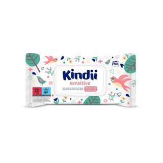 Kindii Sensitive Baby and Child Cleansing Wipes 60 шт.