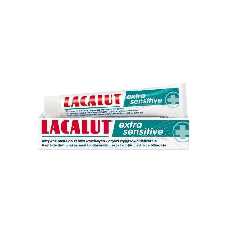 Lacalut Extra Sensitive Pasta do zębów 75 ml