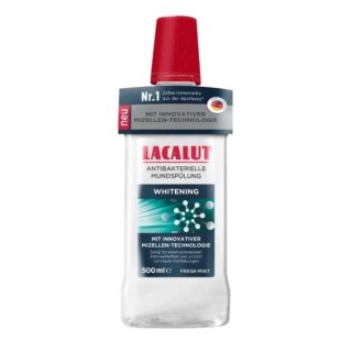 Ополіскувач для порожнини рота Lacalut Perfect Whitening антибактеріальний 500 мл