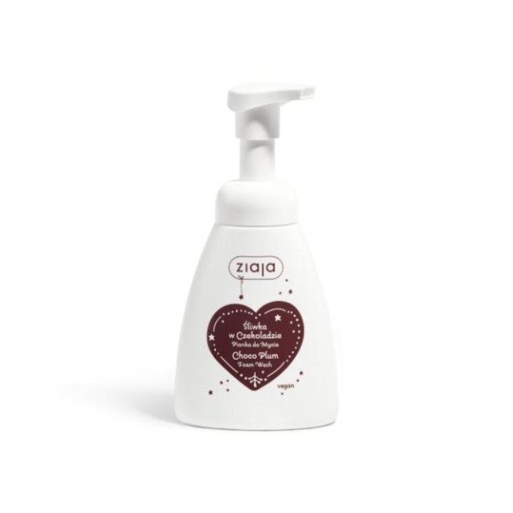 Ziaja Śliwki w czekoladzie Pianka do mycia ciała i rąk 250 ml
