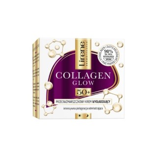 Розгладжуючий крем проти зморшок Lirene Collagen Glow 50+ 50 мл