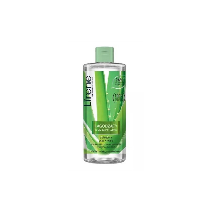 Lirene Łagodzący Płyn Micelarny z Aloesem 400 ml