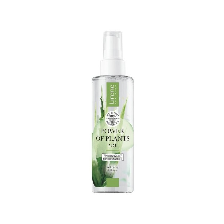 Lirene Power of Plants tonik do twarzy Aloes 200 ml