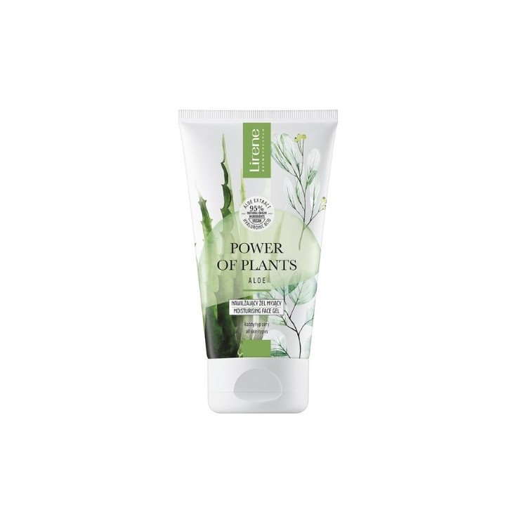 Lirene Power of Plants żel myjący do twarzy Aloes 150 ml