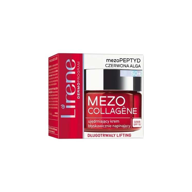 Lirene Mezo Collagene 50+ Ujędrniający Krem Błyskawicznie Napinający Na Dzień 50 ml