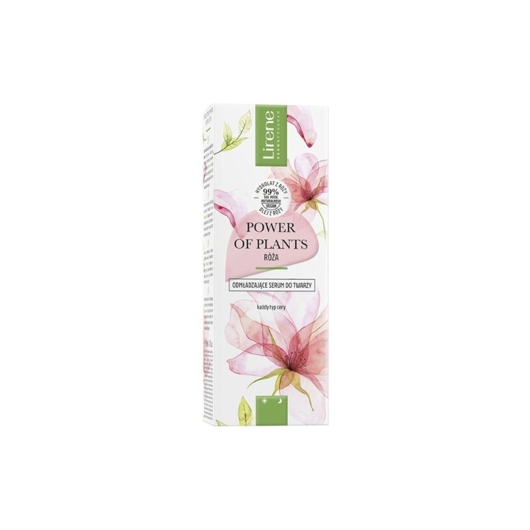 Lirene Power of Plants odmładzające serum do twarzy Róża 30 ml