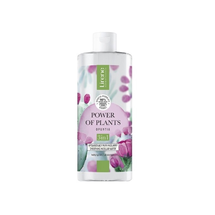 Lirene Power of Plants wygładzający płyn micelarny Opuncja 200 ml