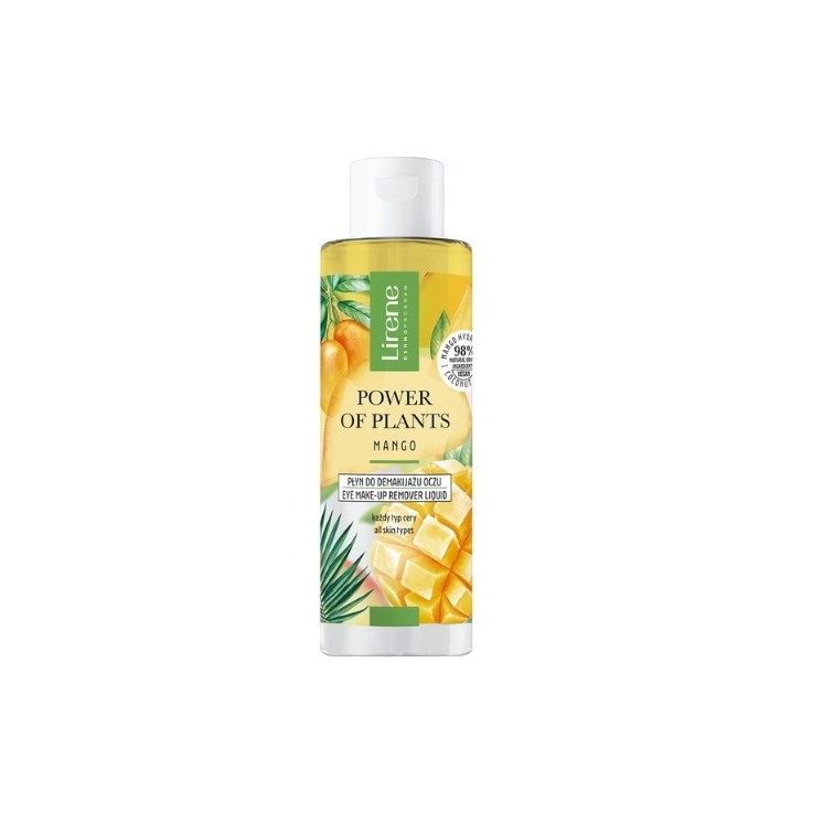 Lirene Power of Plants płyn do demakijażu oczu Mango 145 ml