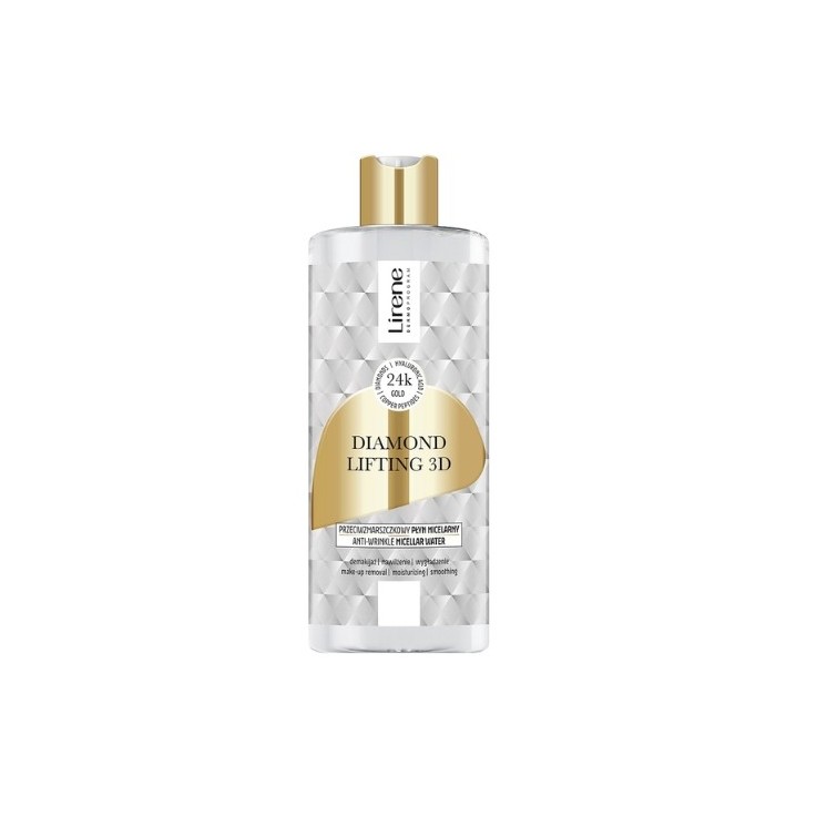 Lirene Diamond Lifting 3D przeciwzmarszczkowy płyn micelarny 400 ml