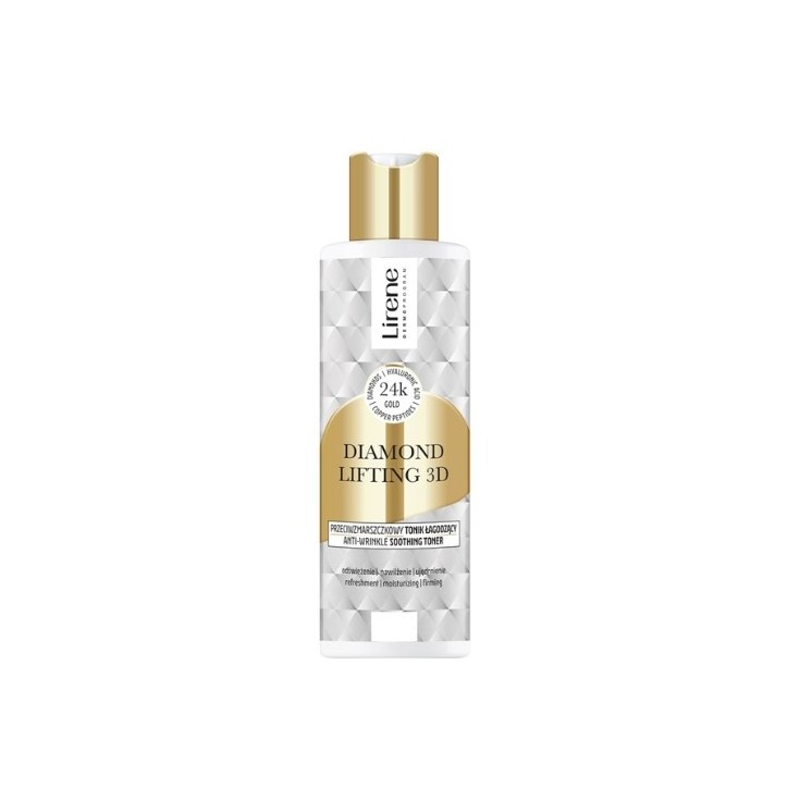 Lirene Diamond Lifting 3D Anti-Wrinkle Soothing Tonic 200 ml