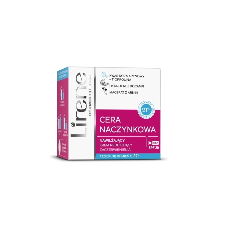 Крем для обличчя Lirene Capillary Skin Moisturizing 50 мл