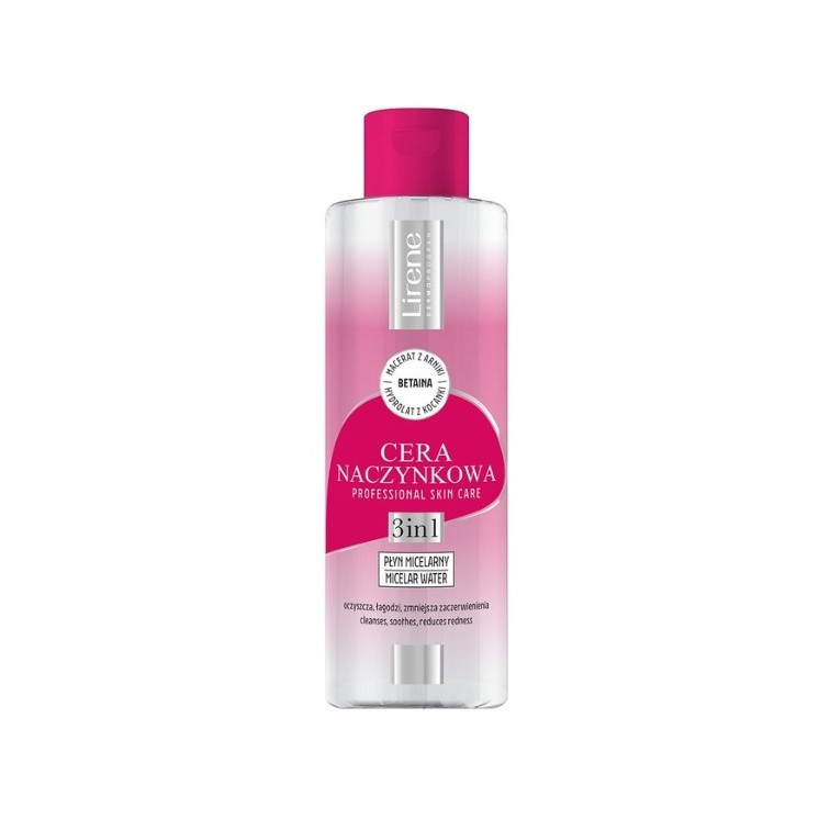 Lirene Cera Naczynikowa Gentle micellar fluid for make-up removal 200 ml