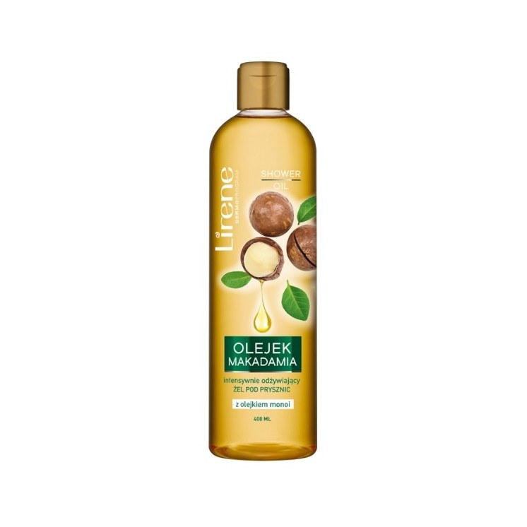 Lirene Żel Pod Prysznic Olejek Makadamia z Olejkiem Monoi 400 ml