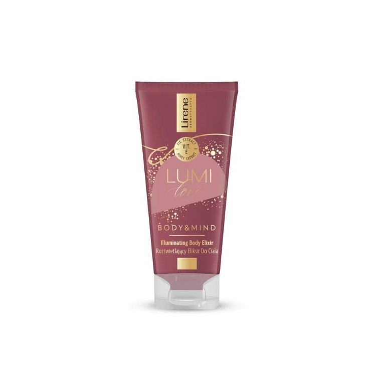 Lirene Body&Mind rozświetlający eliksir do ciała LUMILOVE 175 ml