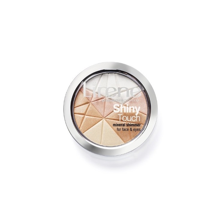Lirene Shiny Touch Mineral Shimmer mineralny rozświetlacz do twarzy i oczu 9 g