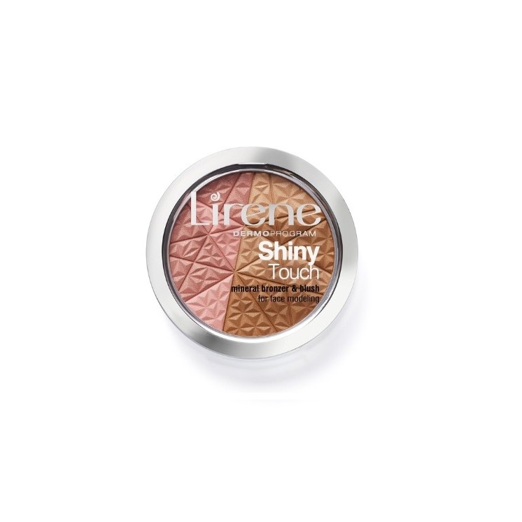 Lirene Mineralny bronzer z różem do modelowania owalu twarzy 9 g