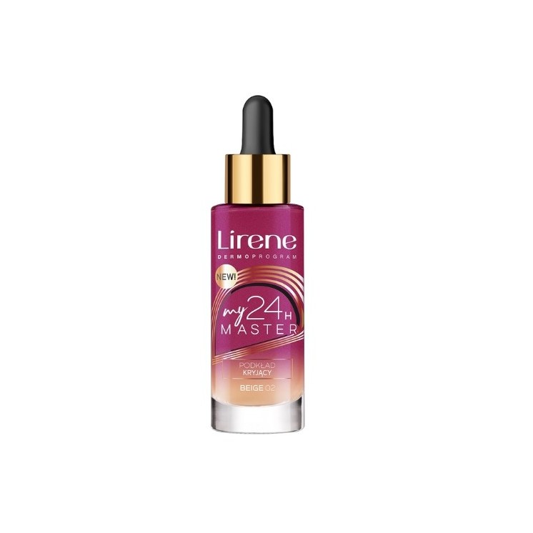Lirene My Master podkład kryjący 02 Beigel 30 ml