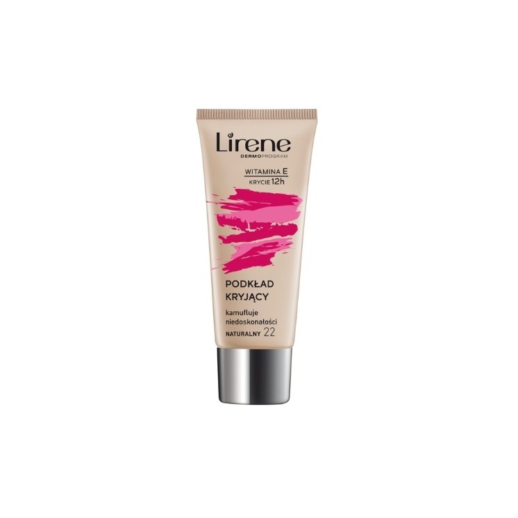 Lirene Podkład kryjący ciepły beż 24 30 ml