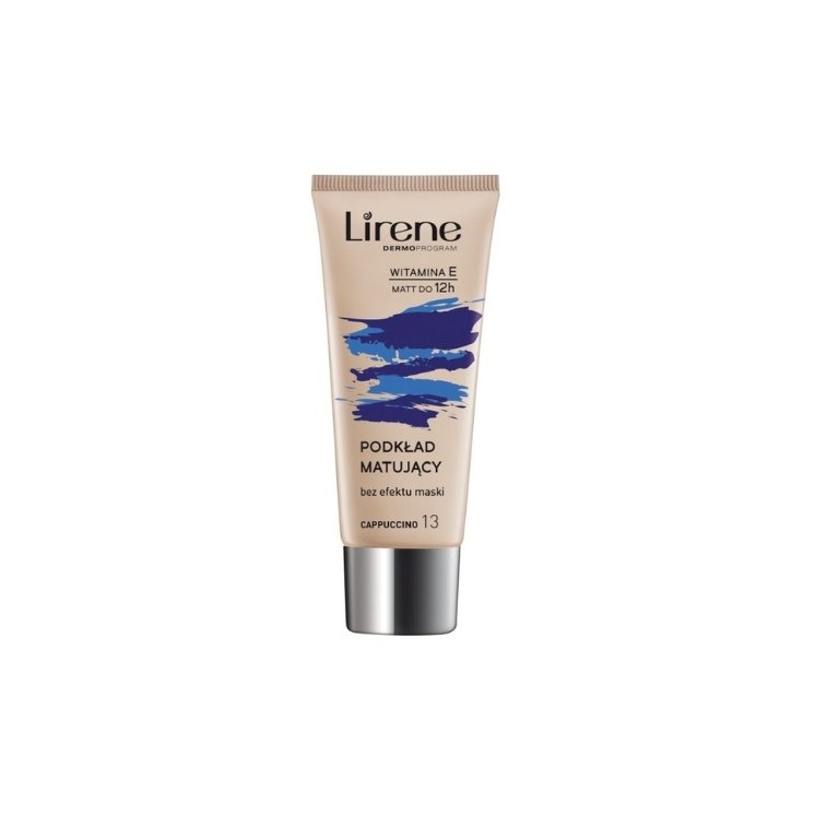 Lirene Nature Matte fluid matujący do twarzy 13 Cappuccino 30 ml