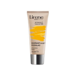 Lirene Podkład rozświetlający przywracający skórze blask 04 Opalony 30 ml Lirene Podkład rozświetlający przywracający skórze blask 04 Opalony 30 ml
