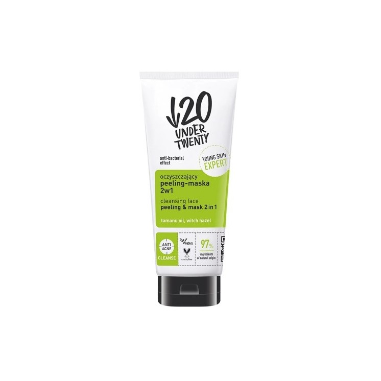 Under Twenty Oczyszczający peeling-maska 2w1 100 ml