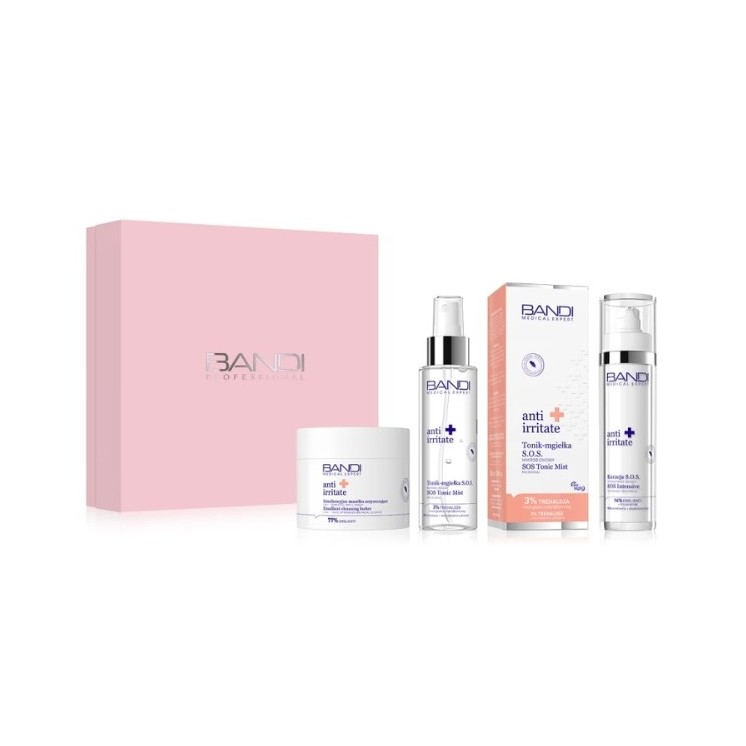 Bandi Medical Expert Anti Irritate Set Emollient butter 90 ml + Intensive soothing treatment 50 ml SOS mist toner