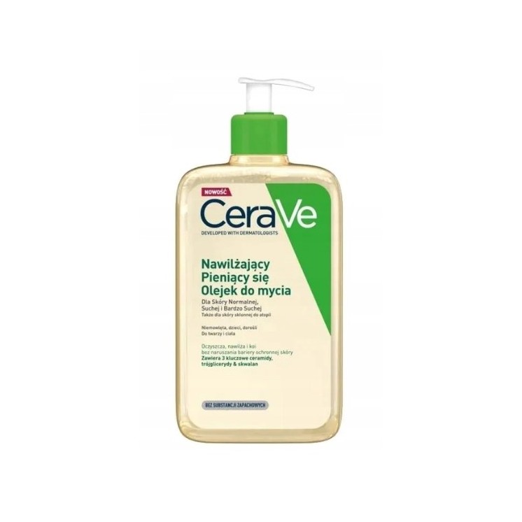 Cerave nawilżający pieniący się Olejek do mycia 473 ml