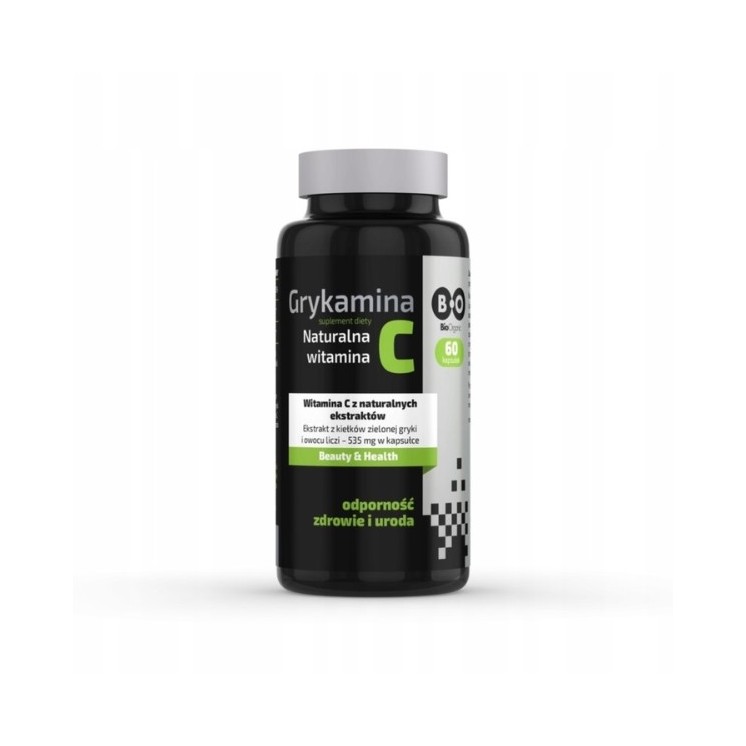BioOrganic Buckwheat Natural Vitamin C 60 capsules
