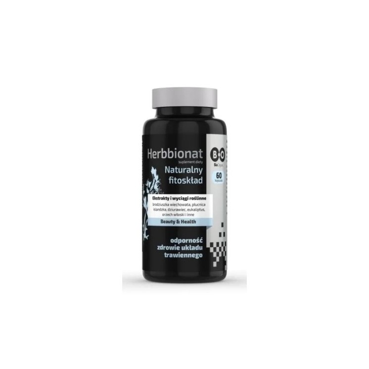 BioOrganic Herbbionat Natürliche Phytozusammensetzung 60 Kapseln