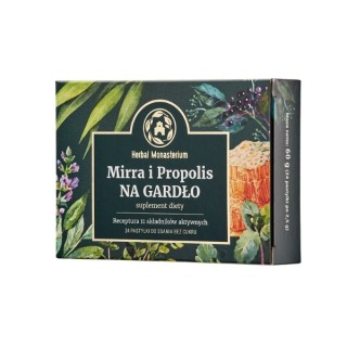 Myrrhe und Propolis für den Hals 12 Lutschtabletten