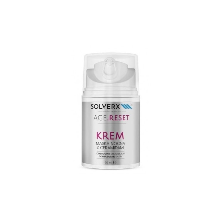 Solverx Age Reset Krem-maska do twarzy na noc 50 ml